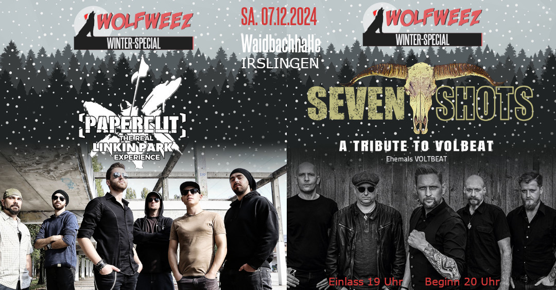 Flyer zum Winterspecial am 07.12.2024 in der Waidbachhalle Irslingen