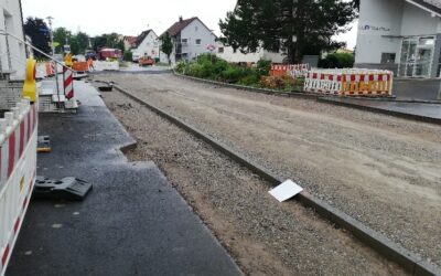Sanierung der Ortsdurchfahrt schreitet voran