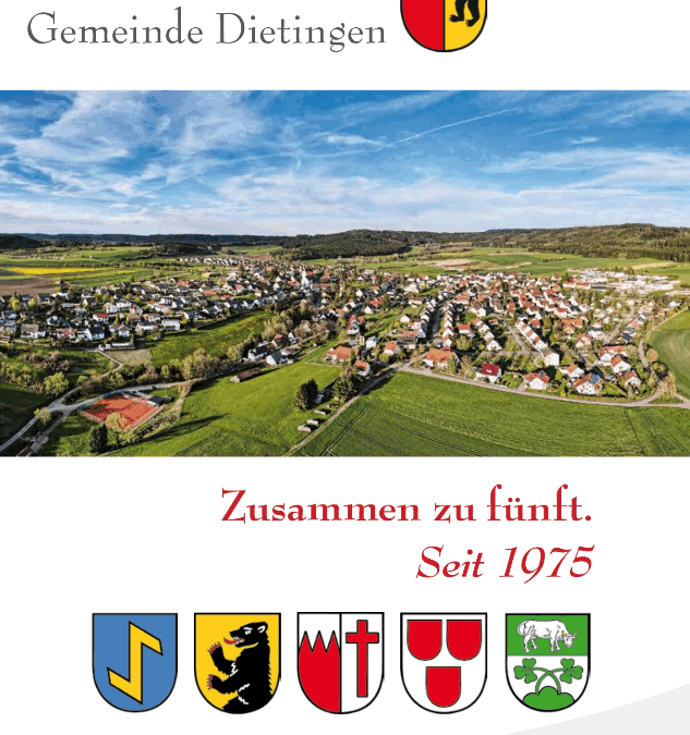 Titelbild der neuen interaktiven Gemeindebroschüre