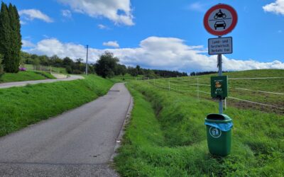 Befahren des Gemeindeverbindungswegs Böhringen – Gößlingen nicht gestattet
