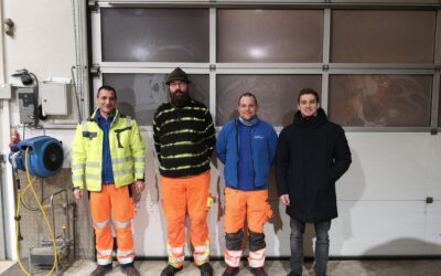 Zwei neue Mitarbeiter im Bauhof