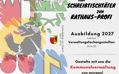 Ausbildung zum/zur Verwaltungsfachangestellten (m/w/d) ab 01.09.2027